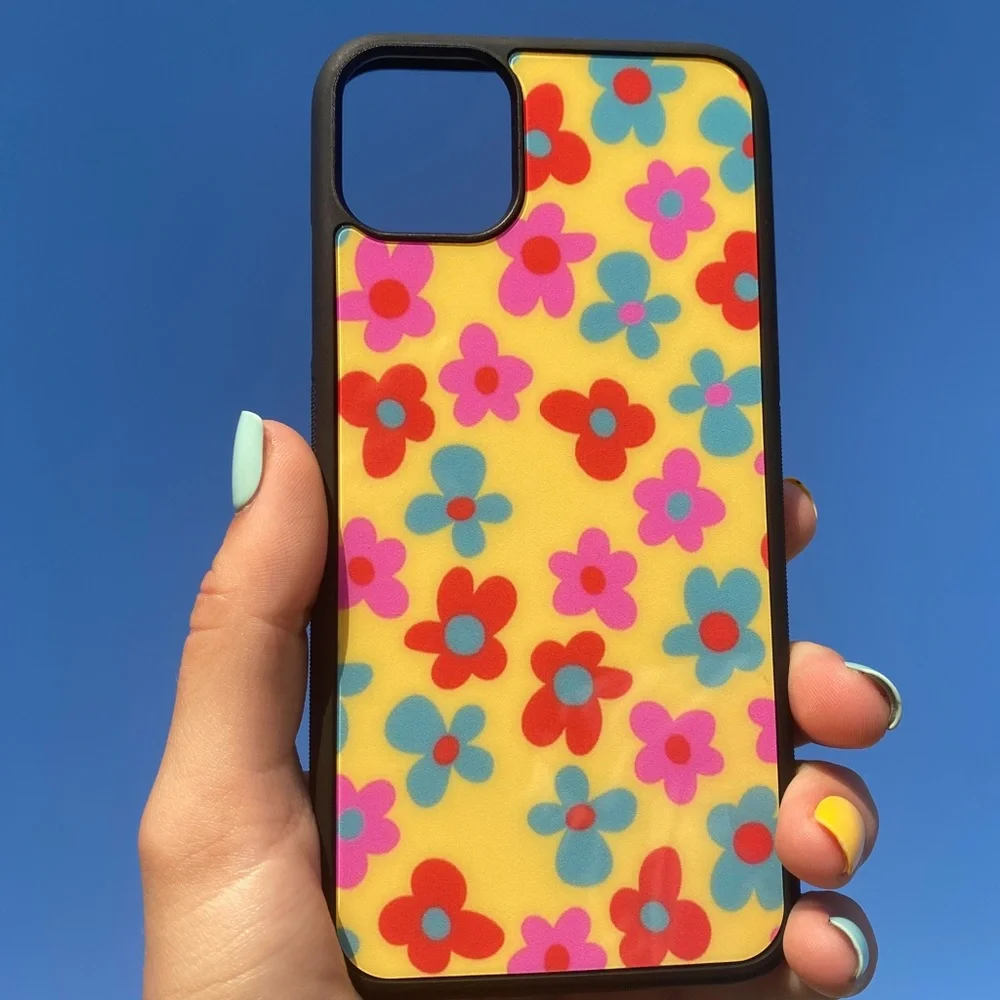Scandi Flower Floral iPhone Case